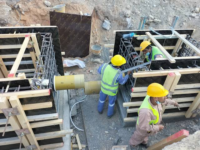 Pipe Support & Concreting illustrative placeholder